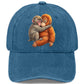 ⏳Begränsad tid 50 % rabatt⏰Vintage söt baseballkeps med djurmotiv🐵🧢