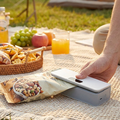 ⏰50 % rabatt! USB-C Laddningsbar Förslutningsmaskin – Magnetisk, 6 Temperaturer, Alla Påsstorlekar