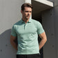 👔 50% RABATT NU!💨 Herr Snabbtorkande Piké T-shirt – Athletic Fit & Skrynkelfri – Smart Casual Essential ✨
