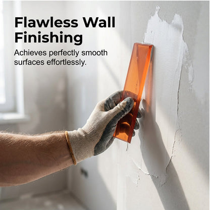 🔧 50 % RABATT NU! 🧰 Flexibel bågformad spackelskrapa – blad i rostfritt stål, ergonomiskt handtag och perfekt för precisionsarbete 🛠️