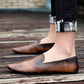 👞 50% RABATT! ✨ Flexibla Spetsiga Platta Loafers i Läder – Elegant Design, Bekväma & Perfekta för Vardag & Kontor 🌸
