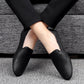 👞 50% RABATT! ✨ Flexibla Spetsiga Platta Loafers i Läder – Elegant Design, Bekväma & Perfekta för Vardag & Kontor 🌸