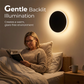 💡 50% RABATT 🌙 | Modern Rund LED-vägglampa – Touchkontroll & Justerbar Belysning