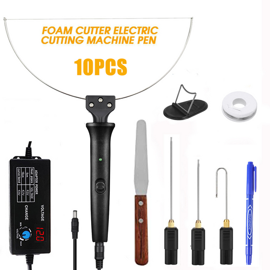 🔧 50% RABATT! ⚡ Elektriskt Varmtrådskit för Skumskärning – Precisionsskärning, Justerbar Temperatur & Perfekt För DIY, Modellbygge & Konstprojekt 🎨