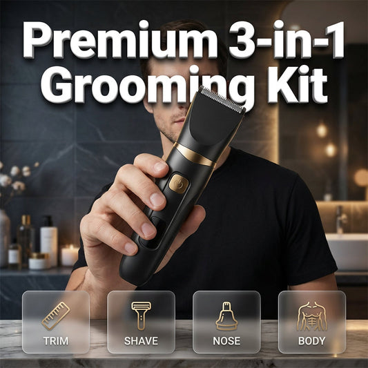 Elektriskt 3-i-1 Groomingkit