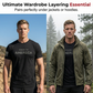 👕 50% RABATT! 🔥 Athletic Fit Crew Neck T-shirt för Män – Andningsbar Bomull, Perfekt Stretch & Ideal För Gymmet Eller Vardagsbruk 💪