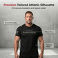 👕 50% RABATT! 🔥 Athletic Fit Crew Neck T-shirt för Män – Andningsbar Bomull, Perfekt Stretch & Ideal För Gymmet Eller Vardagsbruk 💪