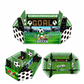 Snacksbricka med fotbollsstadionmotiv, 3-delars set