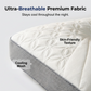 🛏️ 50% RABATT! 🧘 Ergonomisk Latexkudde för Nackstöd – Konturerad Design, Andningsbar & Perfekt För Att Lindra Nackspänning Och Förbättra Sömnen 😴