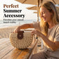 👜 50% RABATT NU! 🌿 Vävd Korsryggsäck för Kvinnor – Bohemisk Chic & Lättviktig – Rymlig Inredning & Justerbar Rem – Perfekt för Strand & Resor 🏖️