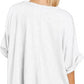 👚 50% RABATT NU!🌿 Dam Casual V-ringad Topp – Mjuk Bomull & Lös Passform – Andningsbar Vardaglig Chic Blus ☁️