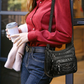 👜50% RABATT! ✨Korsväska i Mjukt PU-läder – Flera Fickor, Rymligt Huvudfack & Justerbar Rem, 4 Färger 👜✨
