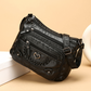 👜50% RABATT! ✨Korsväska i Mjukt PU-läder – Flera Fickor, Rymligt Huvudfack & Justerbar Rem, 4 Färger 👜✨