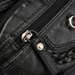 👜50% RABATT! ✨Korsväska i Mjukt PU-läder – Flera Fickor, Rymligt Huvudfack & Justerbar Rem, 4 Färger 👜✨