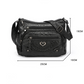 👜50% RABATT! ✨Korsväska i Mjukt PU-läder – Flera Fickor, Rymligt Huvudfack & Justerbar Rem, 4 Färger 👜✨