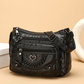 👜50% RABATT! ✨Korsväska i Mjukt PU-läder – Flera Fickor, Rymligt Huvudfack & Justerbar Rem, 4 Färger 👜✨