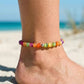 💡 50% RABATT NU!🌈Regnbåge Kattöga Pärlhalsband
