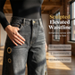 💥 50% RABATT 👖 Komfortabla vida jeans med dekorativa ringar ✨ Modern design, mjukt material & perfekt för alla tillfällen 🌸
