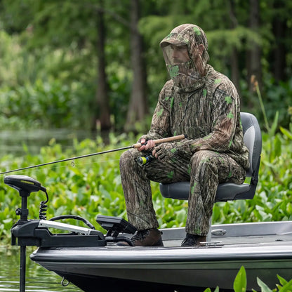 🏕️ 50 % RABATT! 🦟 Kamouflagefärgad myggskyddsdräkt med nätmaterial – Andningsbar skyddsklädsel – Perfekt för camping, fiske eller trädgårdsarbete – skyddar mot insekter utan att kompromissa med komforten 🌿