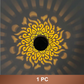 Solcellsdriven mandala projektorlampa
