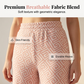 👚 50% RABATT NU!✨ Damer Tvådelars Lounge Set – Krage Crop Top & Vida Byxor – Dragsko & Andningsbar – Chic Casual Outfit 👖