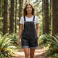 👖 50 % RABATT! ✨ Retro enfärgad overall – justerbara axelband, stora fickor & avslappnad passform – perfekt sommar-casual essential ☀️