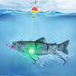 Elektroniskt fiskebete med flera led och LED-belysning