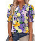 👚 50 % RABATT NU! 🌸 Avslappnad blommig skjorta – mjukt tyg, ledig passform & perfekt för vardag, jobb & fika ☕