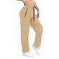👖 50% RABATT! 💥 Vintage-cargobyxor för dam med fickor – Lös passform & andningsbara – Justerbar midja – perfekta för vardag, resor eller friluftsliv ✨