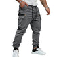 Casual-joggingsbyxor med flera fickor för män