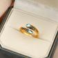 💍 50% RABATT! ⏳ Vintage justerbar öppen ring – Droppformad glödande zirkon – Elegant & tidlös – perfekt för vardag eller fest 💧✨