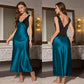 👗50% RABATT NU!🎀Elegant nattlinne med V-ringning