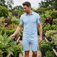 👕 2-delat fritidsset för herrar – kortärmad tröja och shorts, andningsbart, bekvämt och mångsidigt för vardagen, träning och resor ☀️🩳