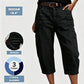 👖 50% RABATT NU! ✨ Korta stretchiga jeansbyxor för dam – Barrel-passform & mjuk denim – Avslappnad & bekväm – perfekt för vardagen eller lediga dagar 🌿🌸