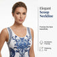👗 Maxiklänning för damer med blommönster – klassisk design, mjukt fallande tyg och lätt att kombinera 🌸