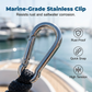 Bungee Dock Line with Stainless Steel Clip