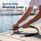 Bungee Dock Line with Stainless Steel Clip