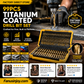 🏭✨ Fabriksbutik – 50-delars borrsats i titan 🔩⚡🧰