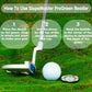🎁Nyheter 2026 50% RABATT💥Precisionsnivå för golfgreen och bollmarkör