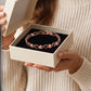 Elegant magnetarmband med hjärtlänkar