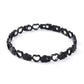 Elegant magnetarmband med hjärtlänkar