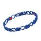 Elegant magnetarmband med hjärtlänkar