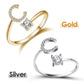 💍 50% RABATT NU! ❤️ Kärleksring med Initial – Personlig, justerbar & perfekt som en meningsfull present till dig själv eller någon du älskar ✨