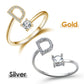 💍 50% RABATT NU! ❤️ Kärleksring med Initial – Personlig, justerbar & perfekt som en meningsfull present till dig själv eller någon du älskar ✨