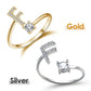 💍 50% RABATT NU! ❤️ Kärleksring med Initial – Personlig, justerbar & perfekt som en meningsfull present till dig själv eller någon du älskar ✨