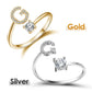 💍 50% RABATT NU! ❤️ Kärleksring med Initial – Personlig, justerbar & perfekt som en meningsfull present till dig själv eller någon du älskar ✨