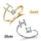 💍 50% RABATT NU! ❤️ Kärleksring med Initial – Personlig, justerbar & perfekt som en meningsfull present till dig själv eller någon du älskar ✨