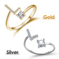 💍 50% RABATT NU! ❤️ Kärleksring med Initial – Personlig, justerbar & perfekt som en meningsfull present till dig själv eller någon du älskar ✨
