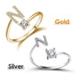 💍 50% RABATT NU! ❤️ Kärleksring med Initial – Personlig, justerbar & perfekt som en meningsfull present till dig själv eller någon du älskar ✨