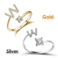 💍 50% RABATT NU! ❤️ Kärleksring med Initial – Personlig, justerbar & perfekt som en meningsfull present till dig själv eller någon du älskar ✨